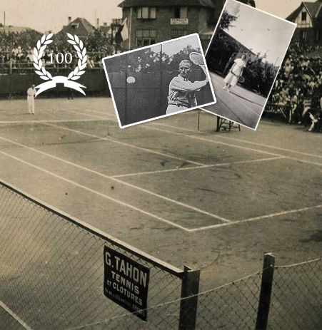 Center Court Knokke Zoute anno 1920